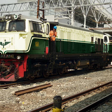 インドネシア鉄道CC206形ディーゼル機関車
