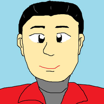似顔絵自画像