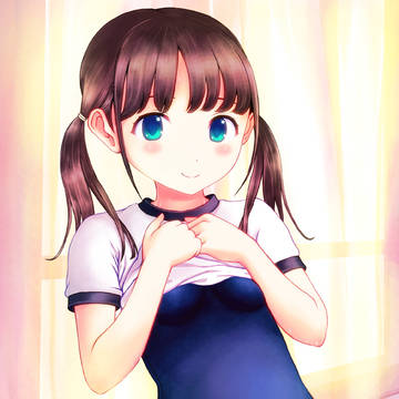 体操服の下にスク水