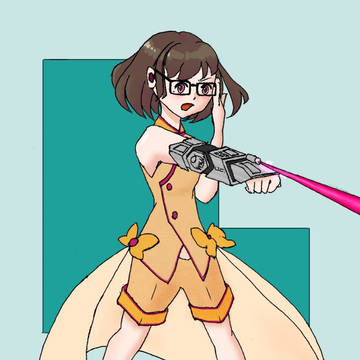 ビーム出せる系メガネっ娘