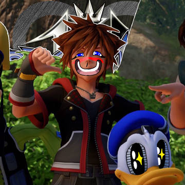 Anime meme on kingdom hearts 3