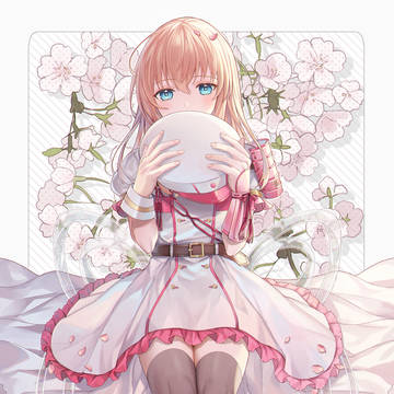 桜カラーの乱ちゃん