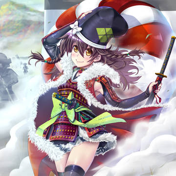 戦国系カードゲームのイラコンで出したもの①