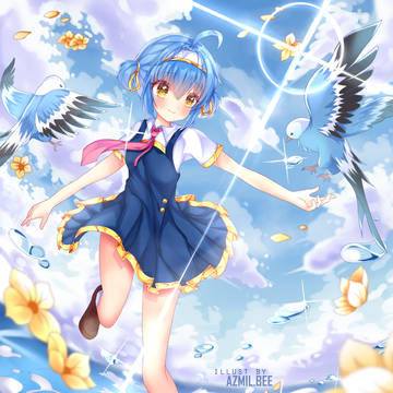 Aoi run on the sea