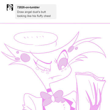 [Hazbin Hotel]Angel Dust's butt.