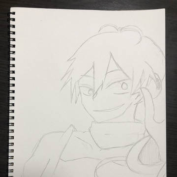 クロハのイラスト描きました！