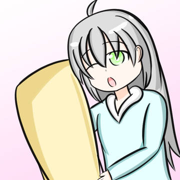寝起きちゃん