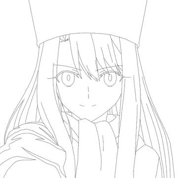 イリヤ 線画