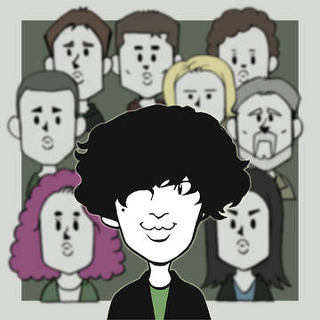 米津玄師さん【似顔絵】
