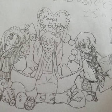 お祝い絵～アルタナ組～