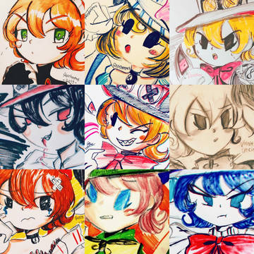 All various Peacock arts