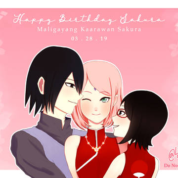 Happy Birthday Sakura 2019 🌸