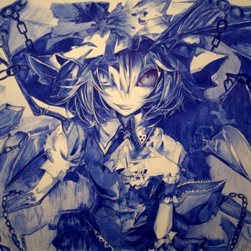 圆珠笔临摹