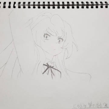 とらドラ　逢坂大河(模写)