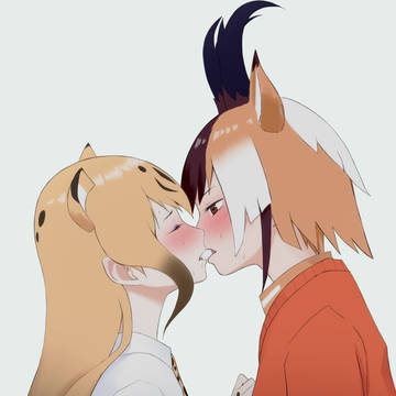 チーターとプロングホーン