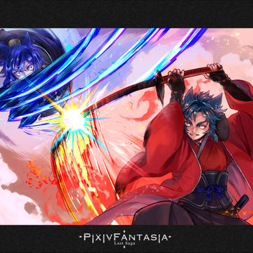 【PFLS】蒼赫の火花【レッドヴァルの戦い】