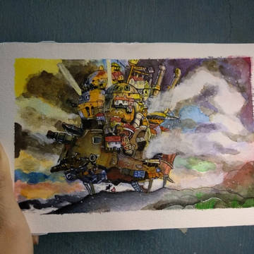 HOWL'S MOVING CASTLE (COVER)