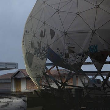 abandon gas station.