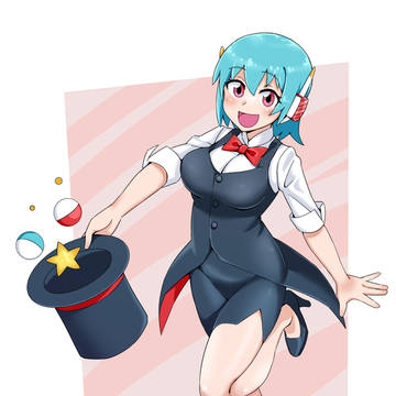 マジックショーの子