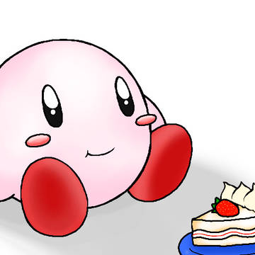 Kirby Cake for Aqua