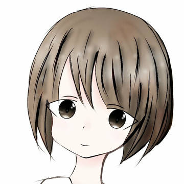 斜めっている子