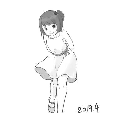 過去絵をリメイク