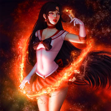 Blazing Fires - Sailor Mars
