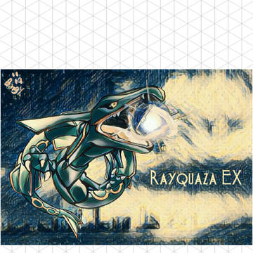 裂空座_レックウザ_Rayquaza_Ex_Pokémon