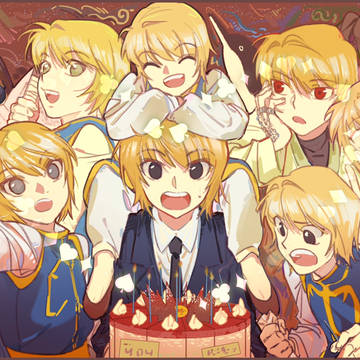 hhhhhhhhappy birthday！！！kurapika