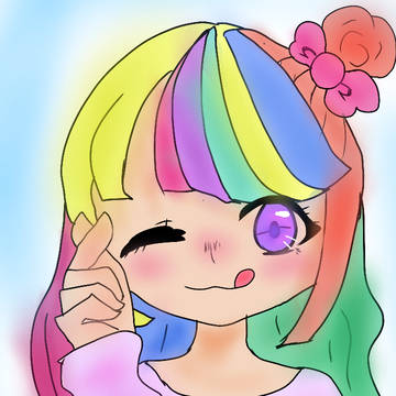 指で描くの難しいけど描いてみた