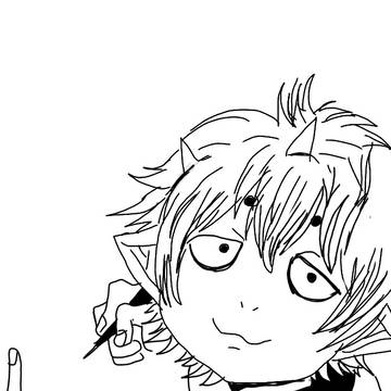 漫画家茄子　模写
