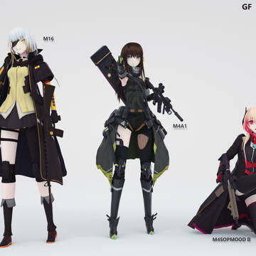 GIRLS FRONTLINE ar team少女前线重装ar