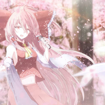 春の歌、桜の巫女