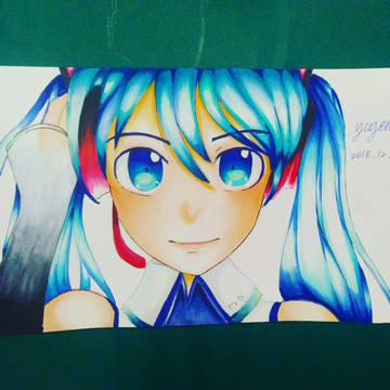 初音仿畫