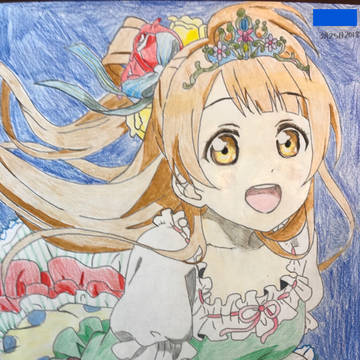 ことり姫ー鉛筆で描いた