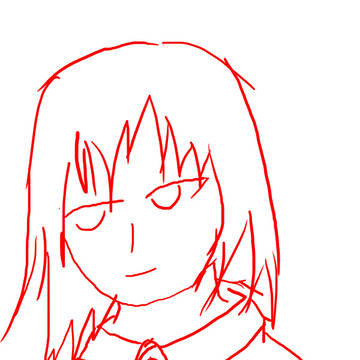 サクッと描けるワイシャツっ娘
