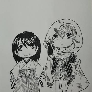 初期刀と一緒【創作審神者】