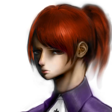 グリザイユ練習