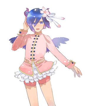 桜の衣装