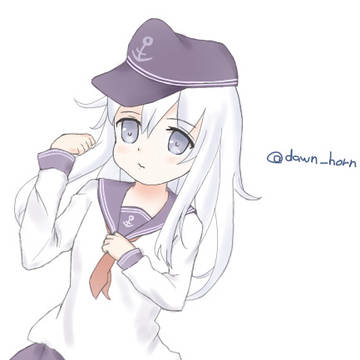 落書き艦むす