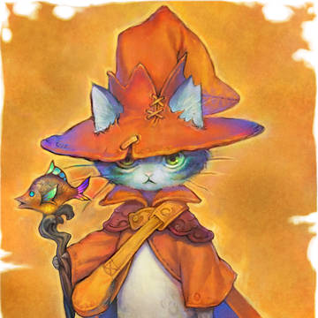 魔法使い猫_サキエル