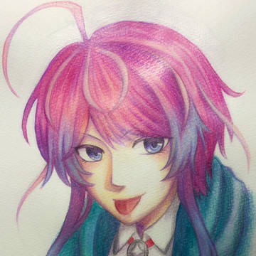 【アナログ絵】乱数 描いてみた