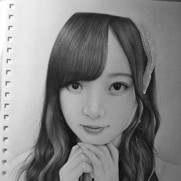 梅澤美波 - Pencil Draw