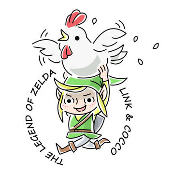 ゼルダの伝説　リンク&こっこ
