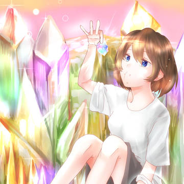 琥珀糖の世界