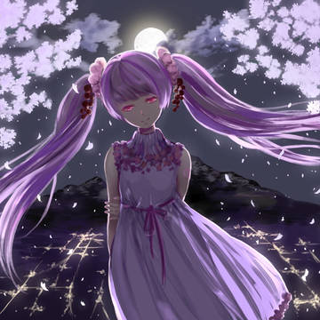 夜桜