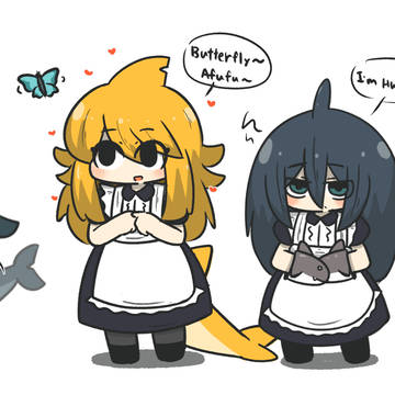 サメイドの群れ