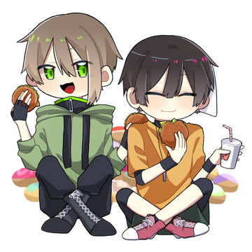 もぐもぐ