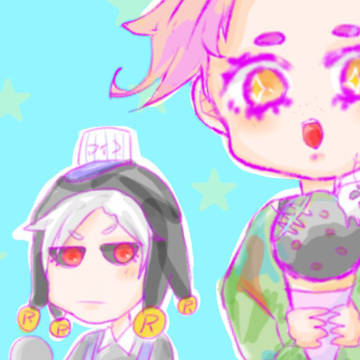 Twitter落描きまとめ((ドッピオ多め