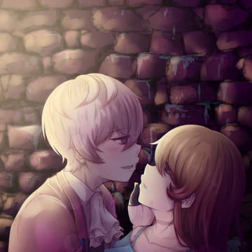 "Aah~ You don't leave me now.."